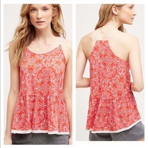 Anthropologie Meadow Rue Nuria Swing Tank